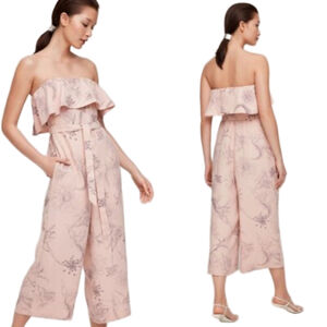 ARITZIA Babaton Flutter Pink Altamiro Jumpsuit SZ 0